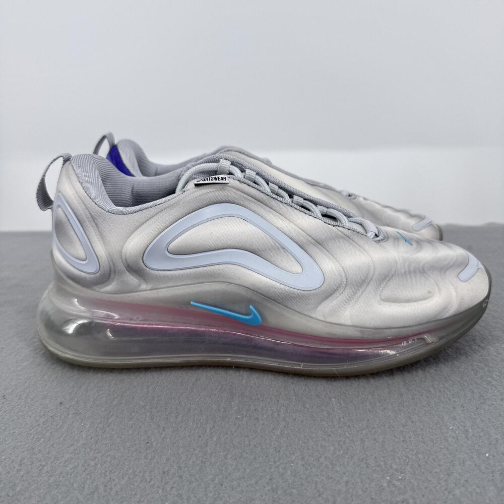 Nike Air Max 720 Wolf Grey Rainbow Orbit Teal Nebula‎ AO2924-011 Pride Mens 6